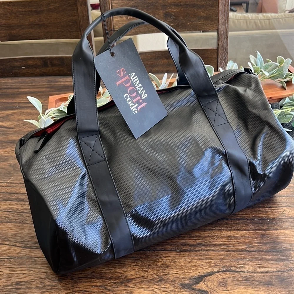 NWT Giorgio Armani duffel bag | sport code